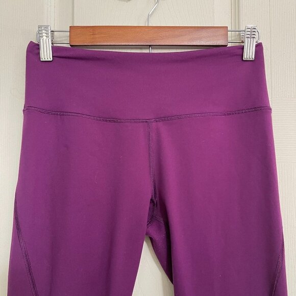 Victoria's Secret Sport Women's Maroon Mesh Inset Knockout Tights Size Small - Picture 3 of 9